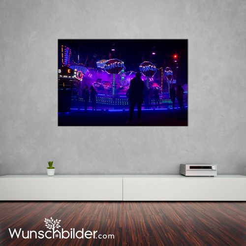 DOM Hamburg Break Dancer - Bild im Wohnzimmer - Fotografie auf Leinwand